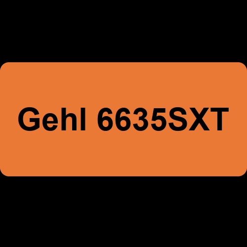Gehl 6635SXT